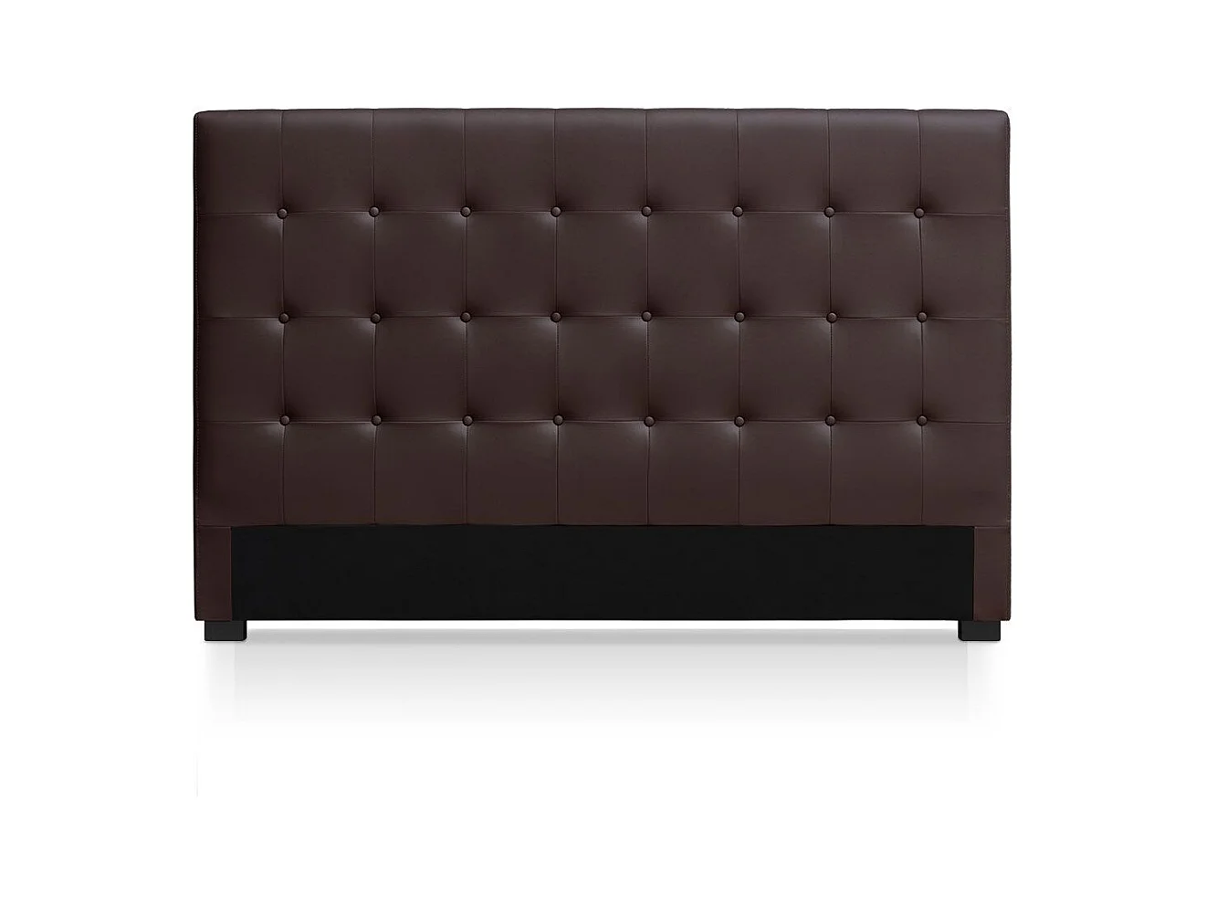 Tête de Lit Capitonnée "Amor" 180cm Marron