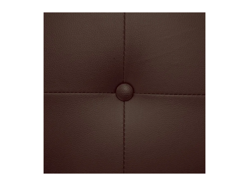 Tête de Lit Capitonnée "Amor" 180cm Marron