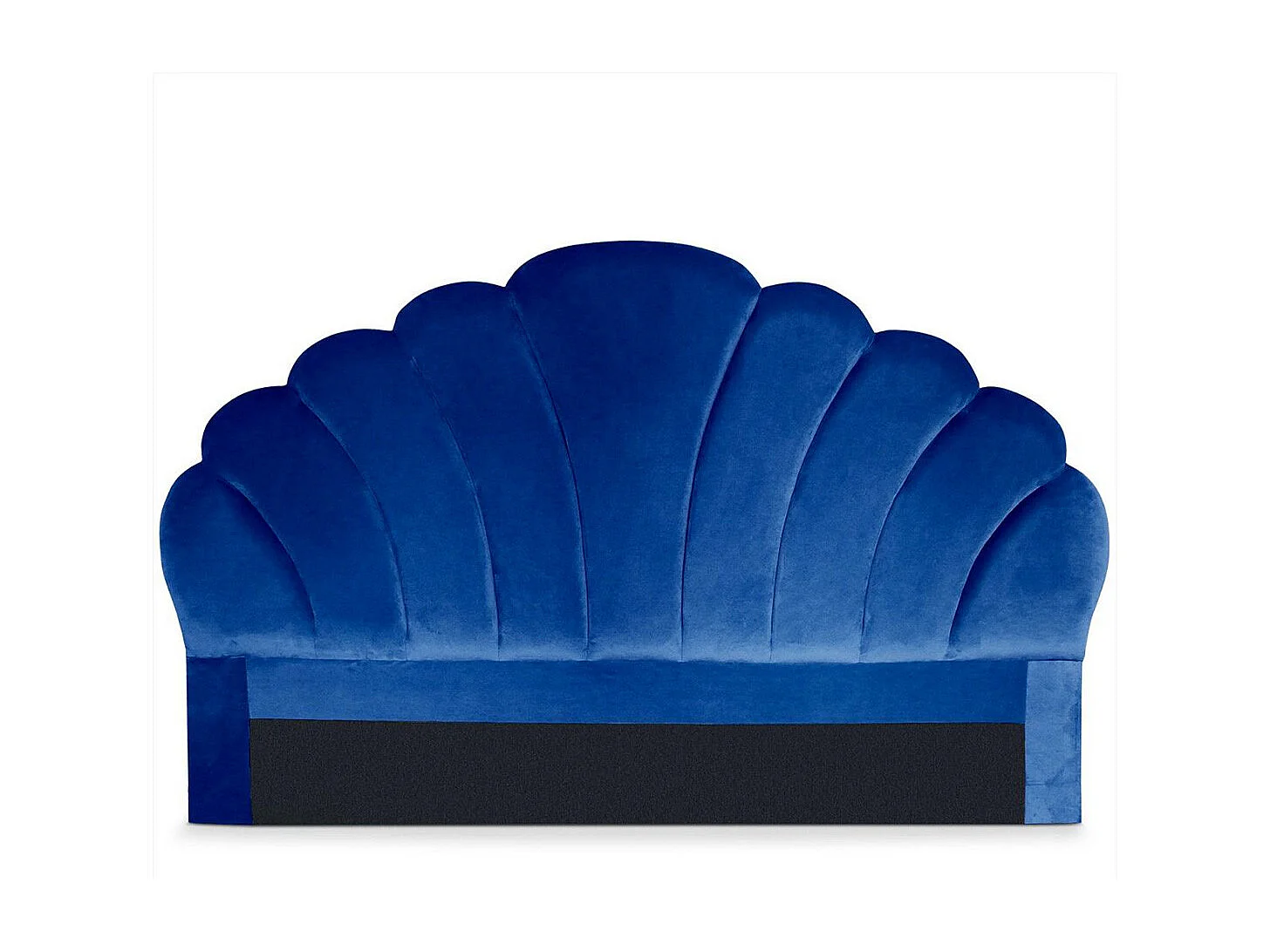 Tête de lit Mermaid 180 cm Velours Bleu