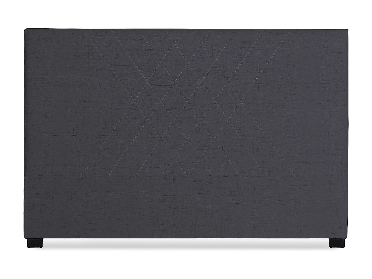 Tête de Lit en Tissu "Jones" 180cm Gris Foncé