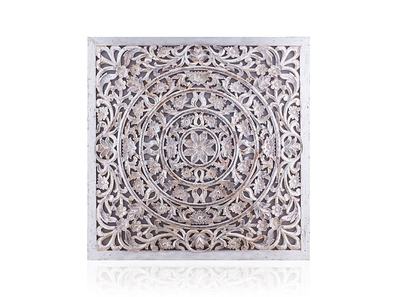 Tête De Lit en Bois "Grenet" 140cm Argent