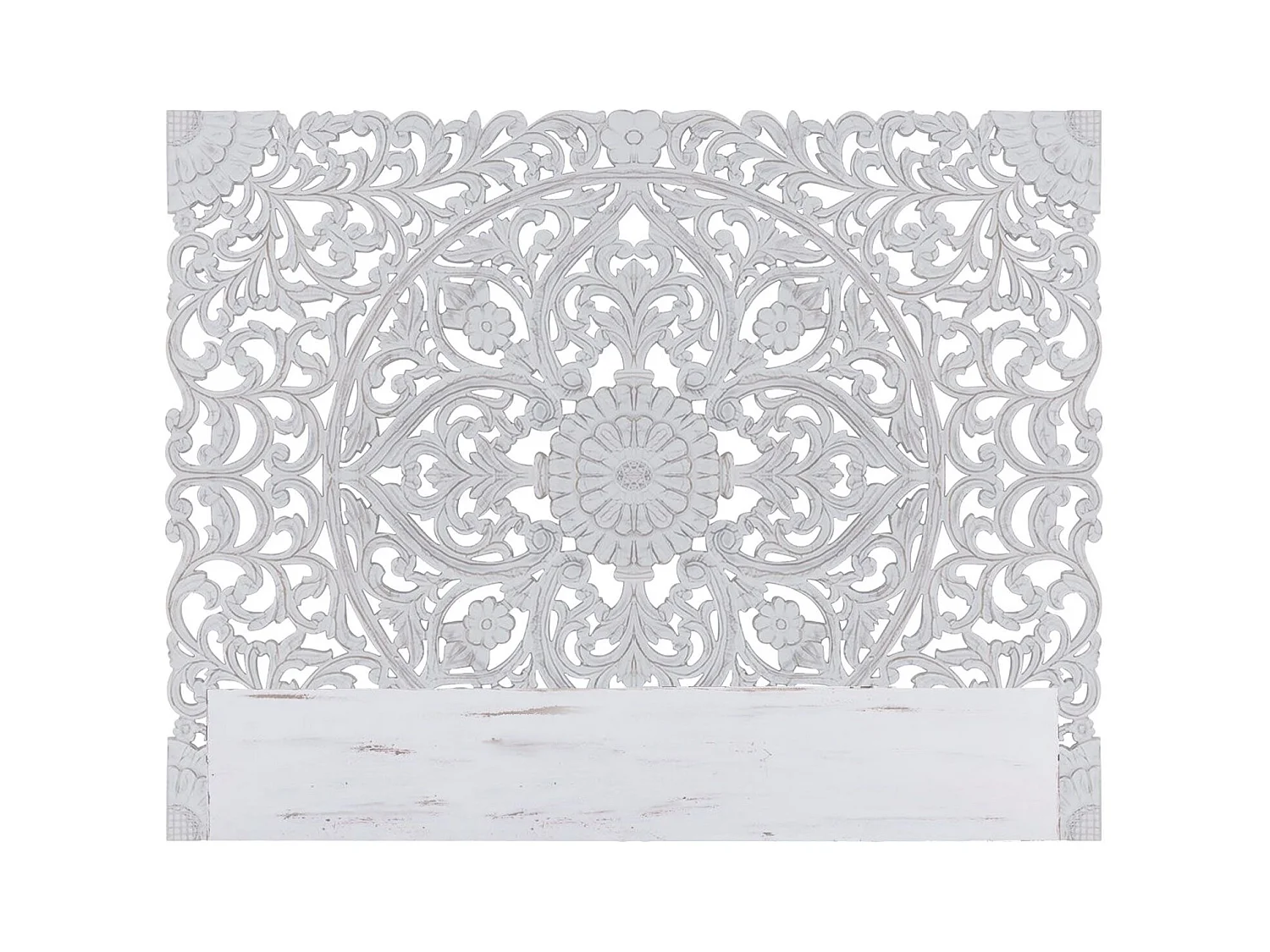 Tête De Lit en Bois "Grisy" 180cm Blanc