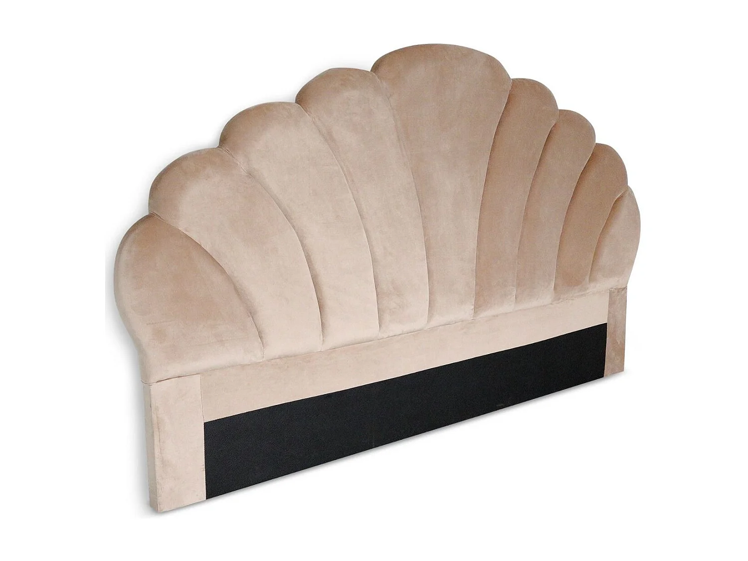 Tête de lit Mermaid 180 cm Velours Taupe