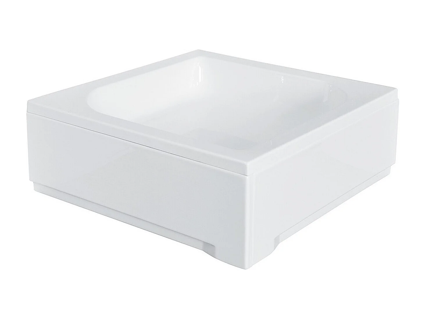 Receveur de douche ARES carré 70x70-80x80-90x90 cm blanc - Dimensions: 90x90 cm