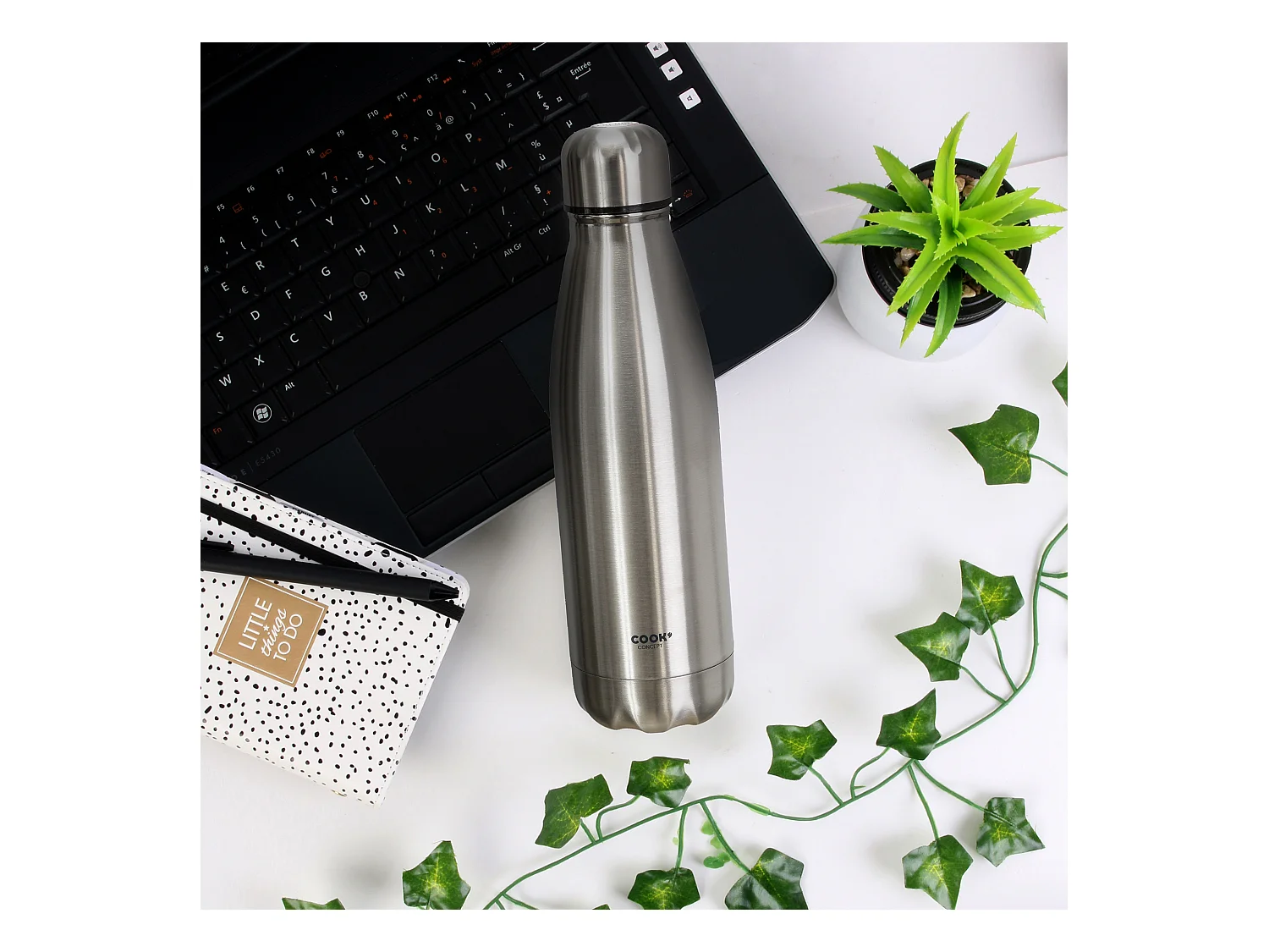 Bouteille De Transport Isotherme Inox 50cl Argent