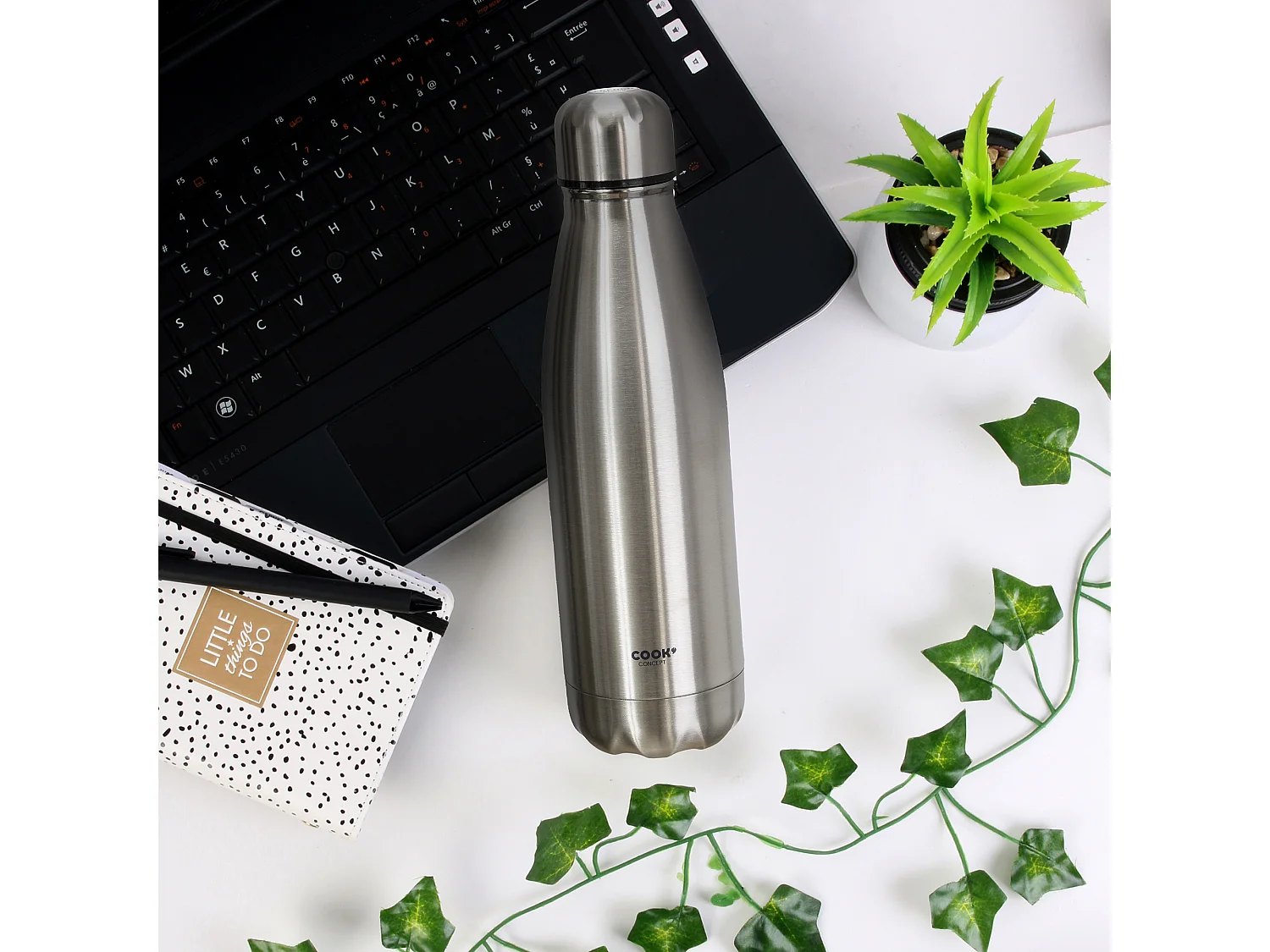 Bouteille De Transport Isotherme Inox 50cl Argent