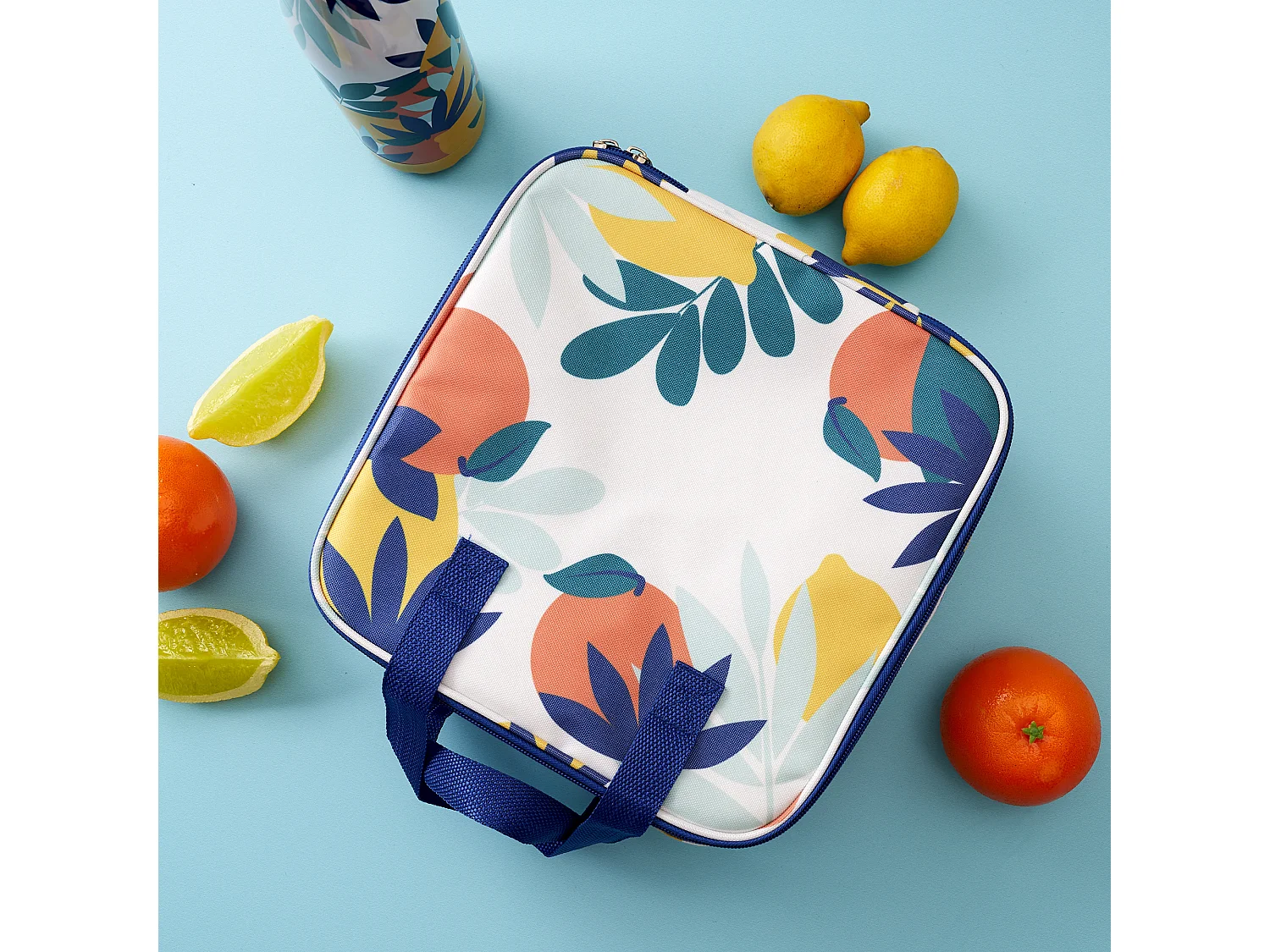 Sac Fraîcheur Imprimé "Rio" 25cm Multicolore