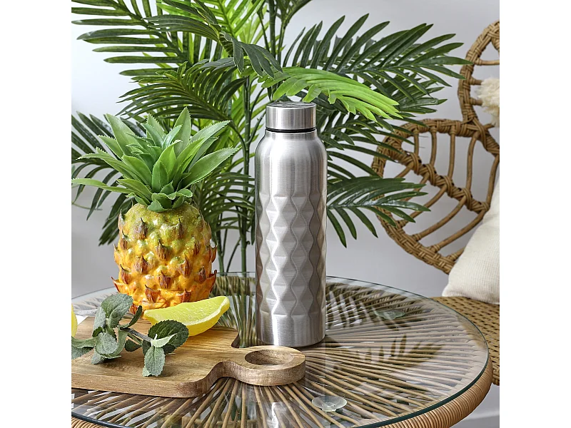 Bouteille Simple Paroi 80cl Argent