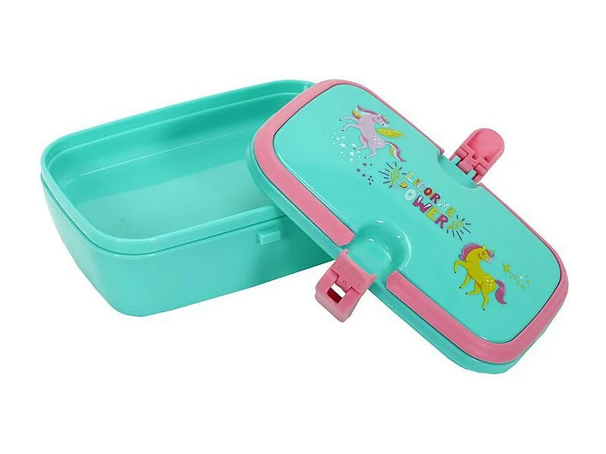 Lunch Box pour Enfant "Licorne" 16cm Bleu
