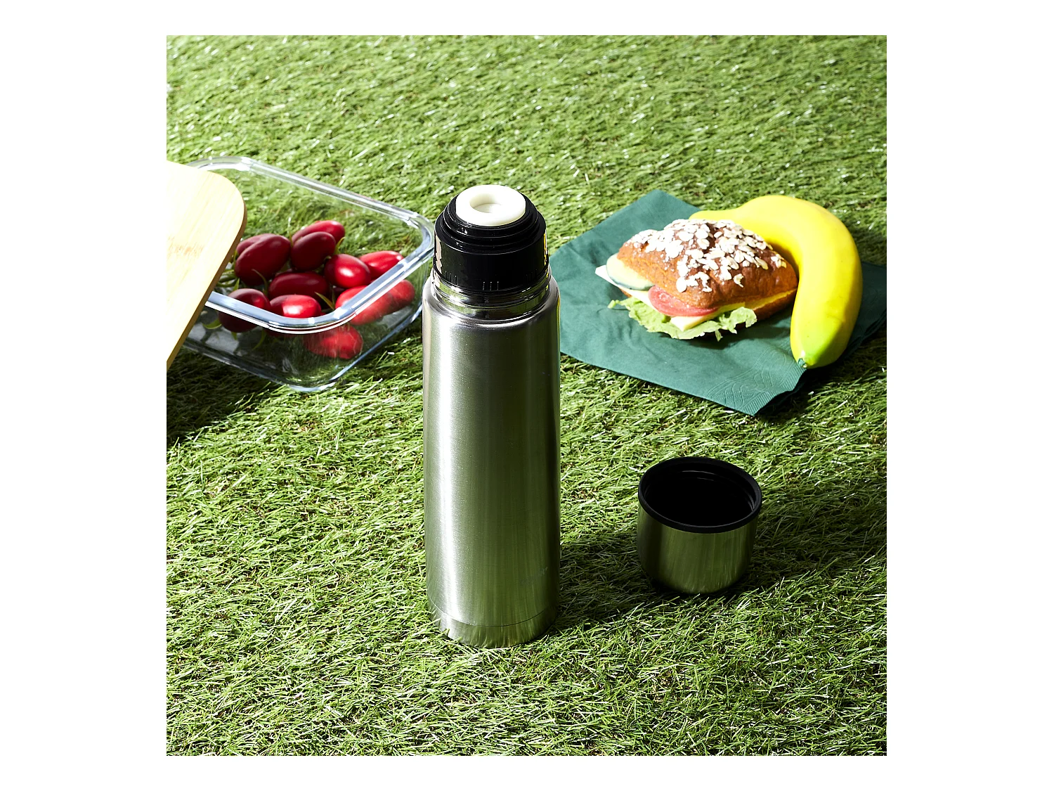 Bouteille De Transport Isotherme 50cl Argent