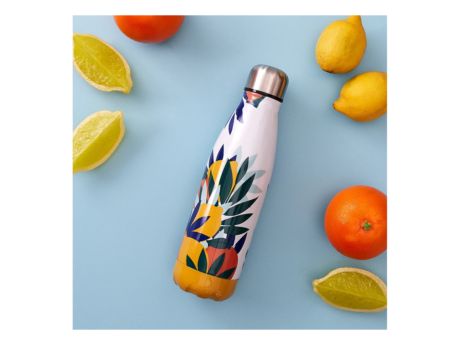 Bouteille De Transport Isotherme Rio 50cl Blanc, Jaune, Orange, Vert