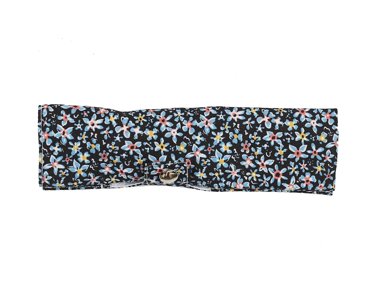 Coffret Bouteille En Verre 50cl Et Couverts Bleu, Rose