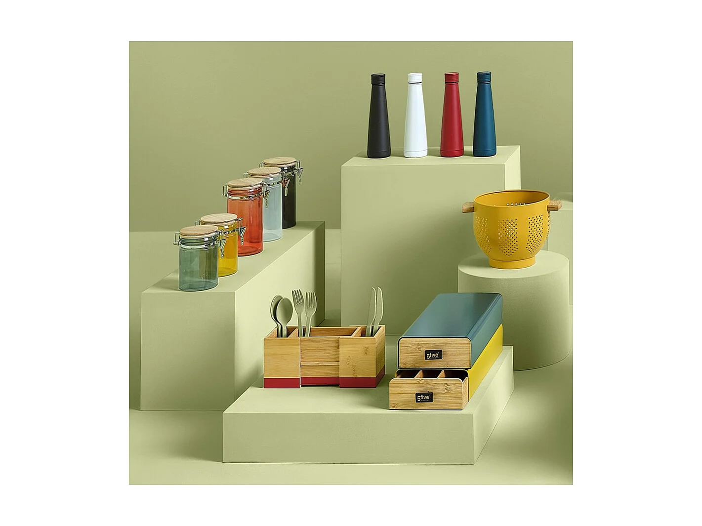 Bouteille Isotherme Conique "Modern" 0,45L Charbon