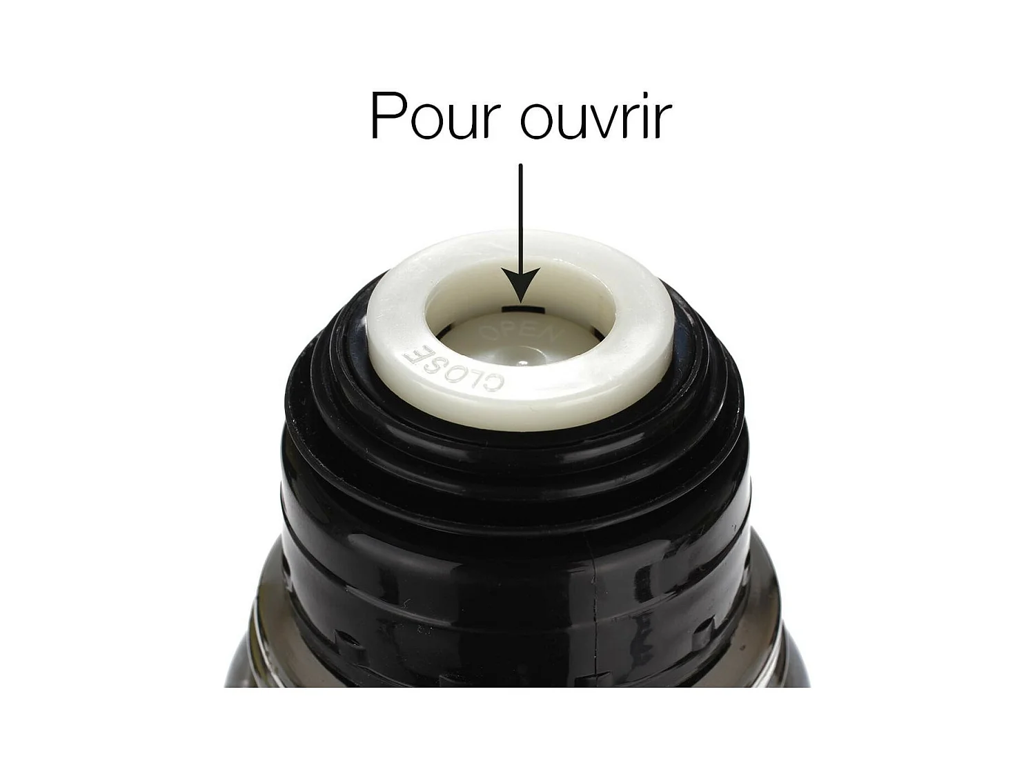 Bouteille Isotherme Inox "Cup" 0,5L Gris