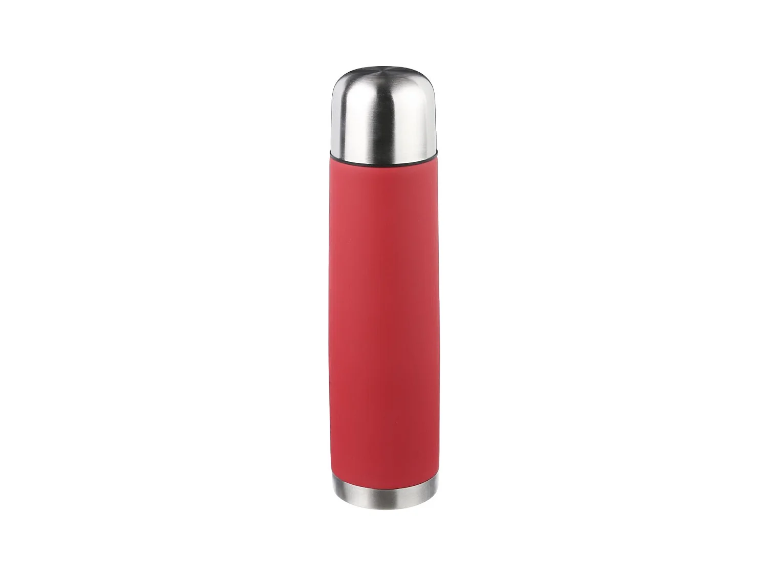 Bouteille Isotherme Inox "Cup" 1L Rouge