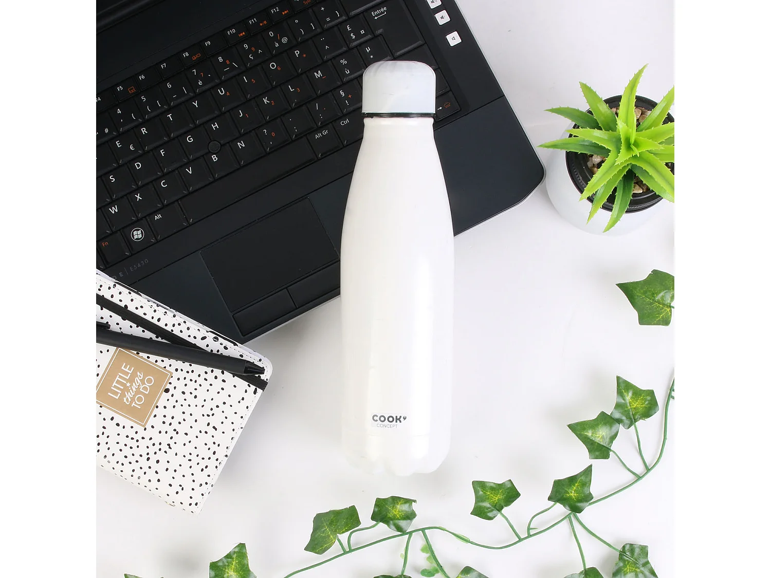 Bouteille De Transport Isotherme Blanche 50cl Blanc