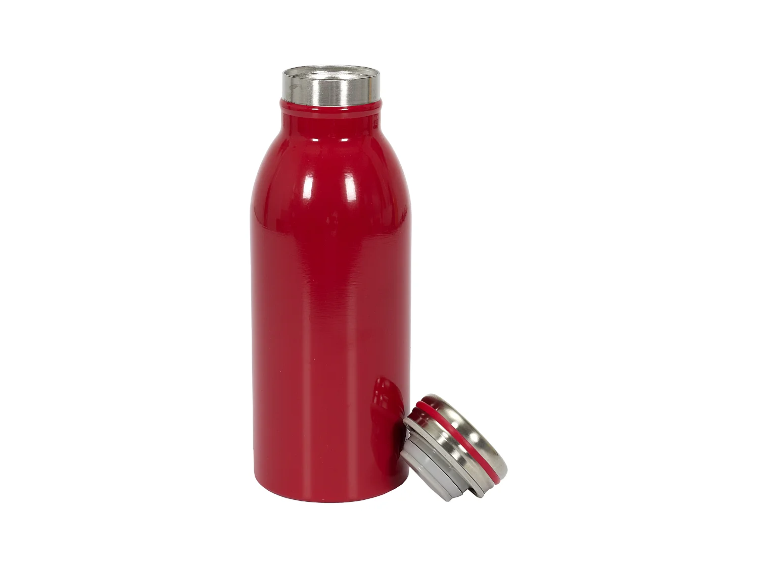 Bouteille De Transport Isotherme Rouge 45cl Rouge
