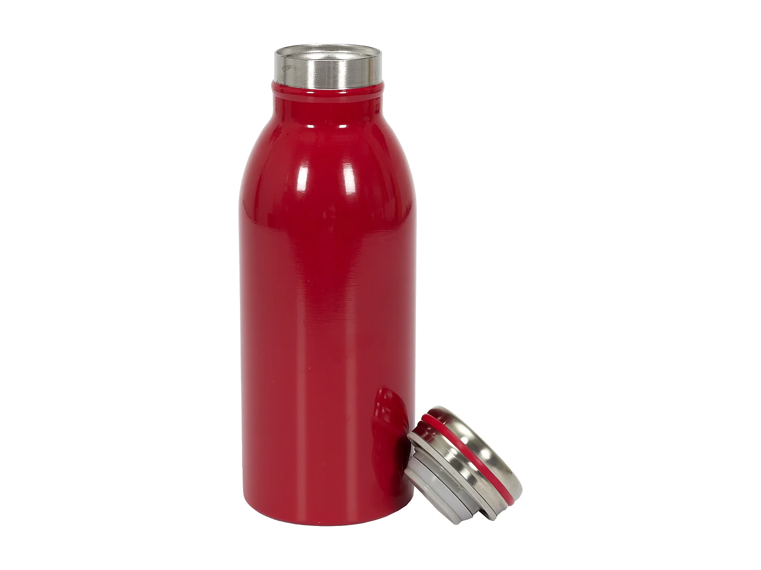 Bouteille De Transport Isotherme Rouge 45cl Rouge