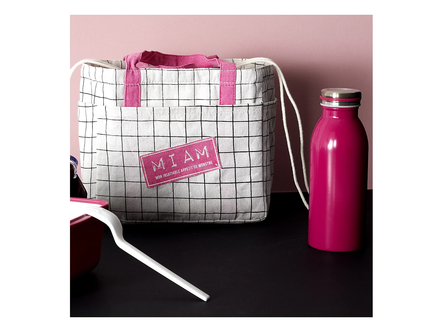 Bouteille Isotherme Framboise 45cl Rouge