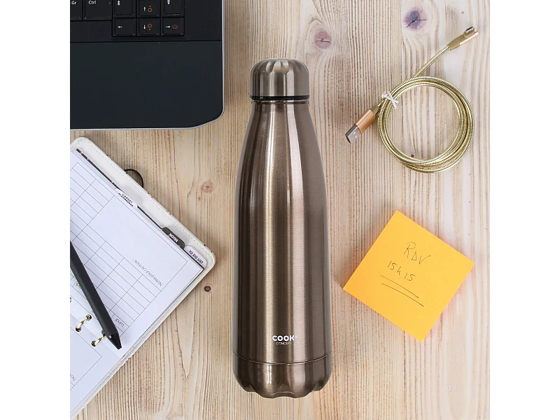 Bouteille De Transport Isotherme 50cl Mordore Cuivre