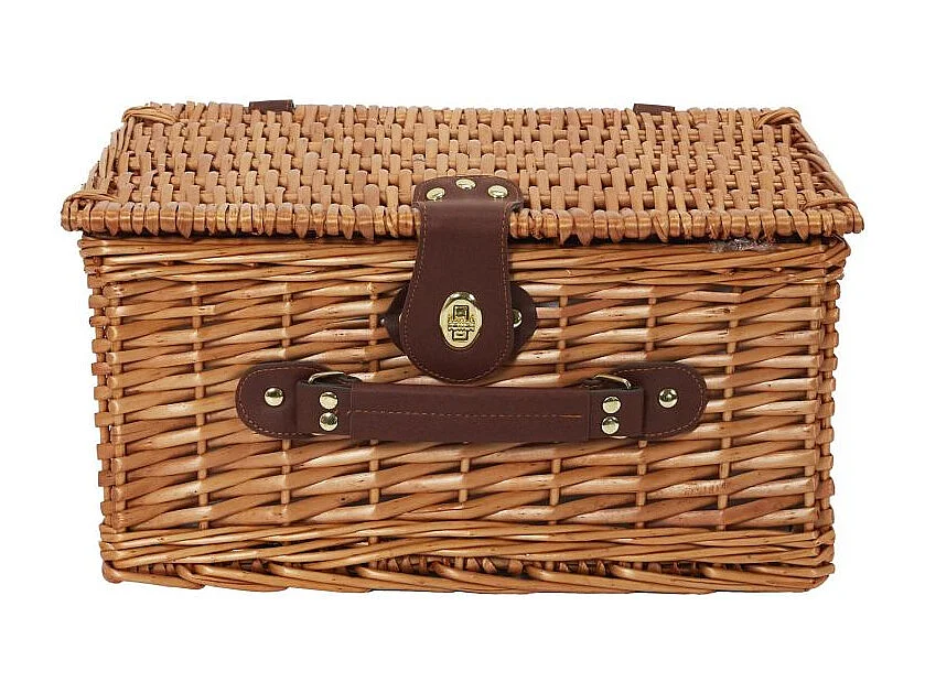 Panier De Pique Nique 4 Personnes Marron
