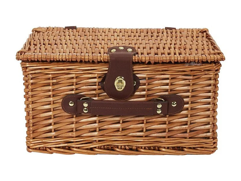 Panier De Pique Nique 4 Personnes Marron