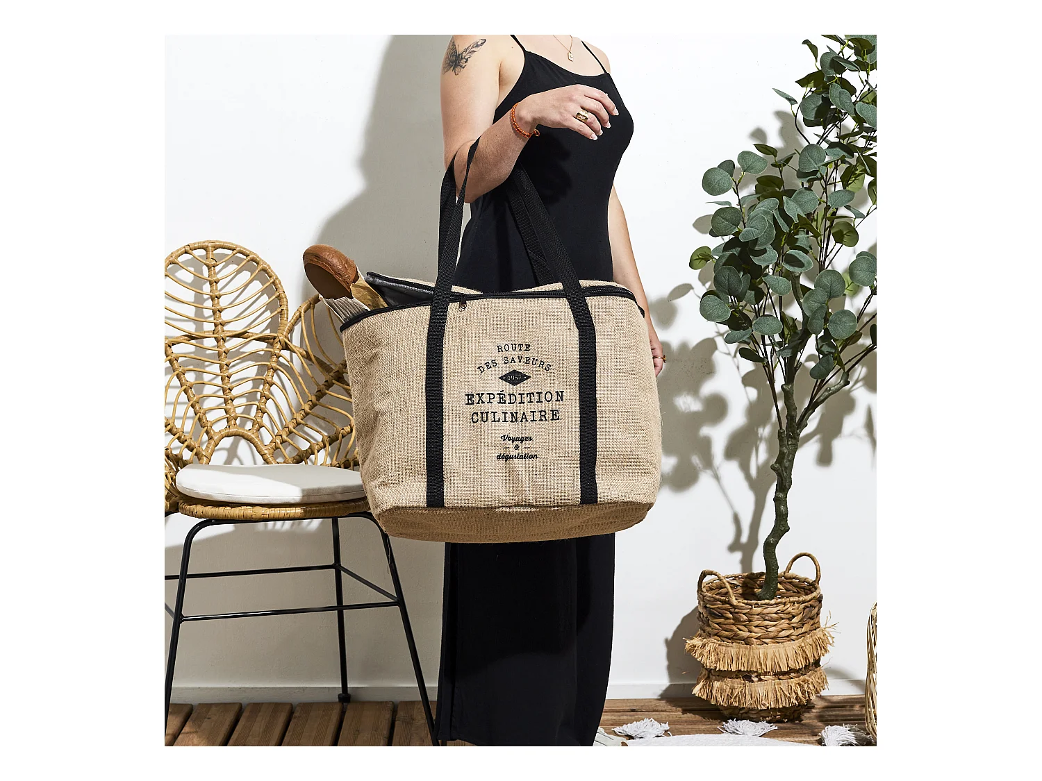 Sac Fraicheur Chill Out M12 Noir, Marron