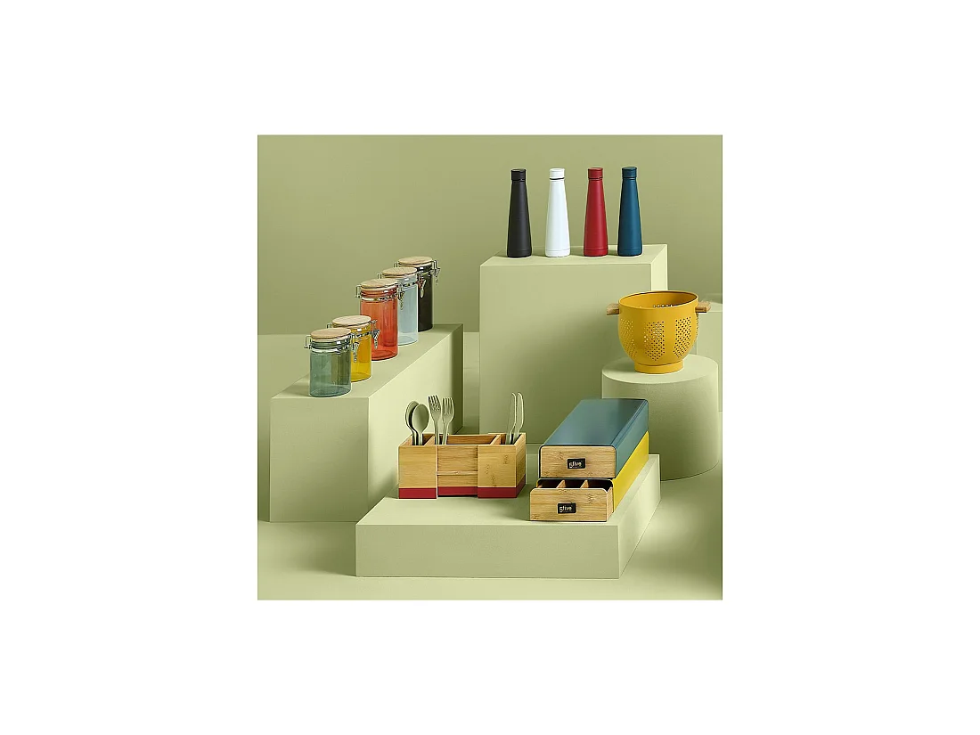 Bouteille Isotherme Conique "Modern" 0,45L Moutarde