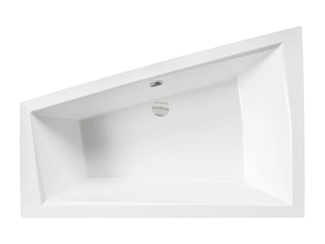 Baignoire d'angle Droit INTIMA DUO en 170 ou 180 cm - Dimensions: 180cm