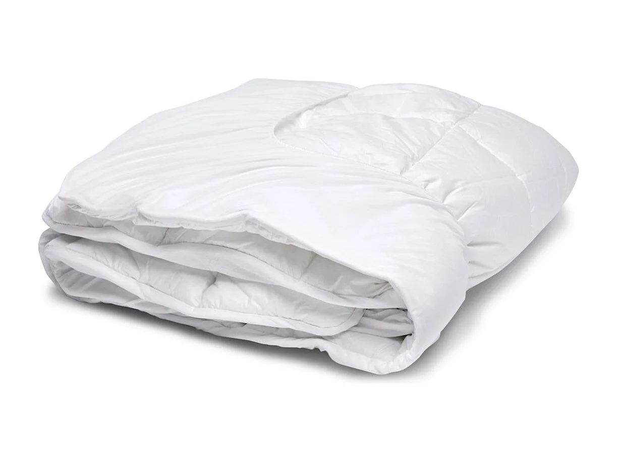 Surmatelas 90x190 cm Sensation Duvet - Confort Moelleux - Enveloppe 100% coton