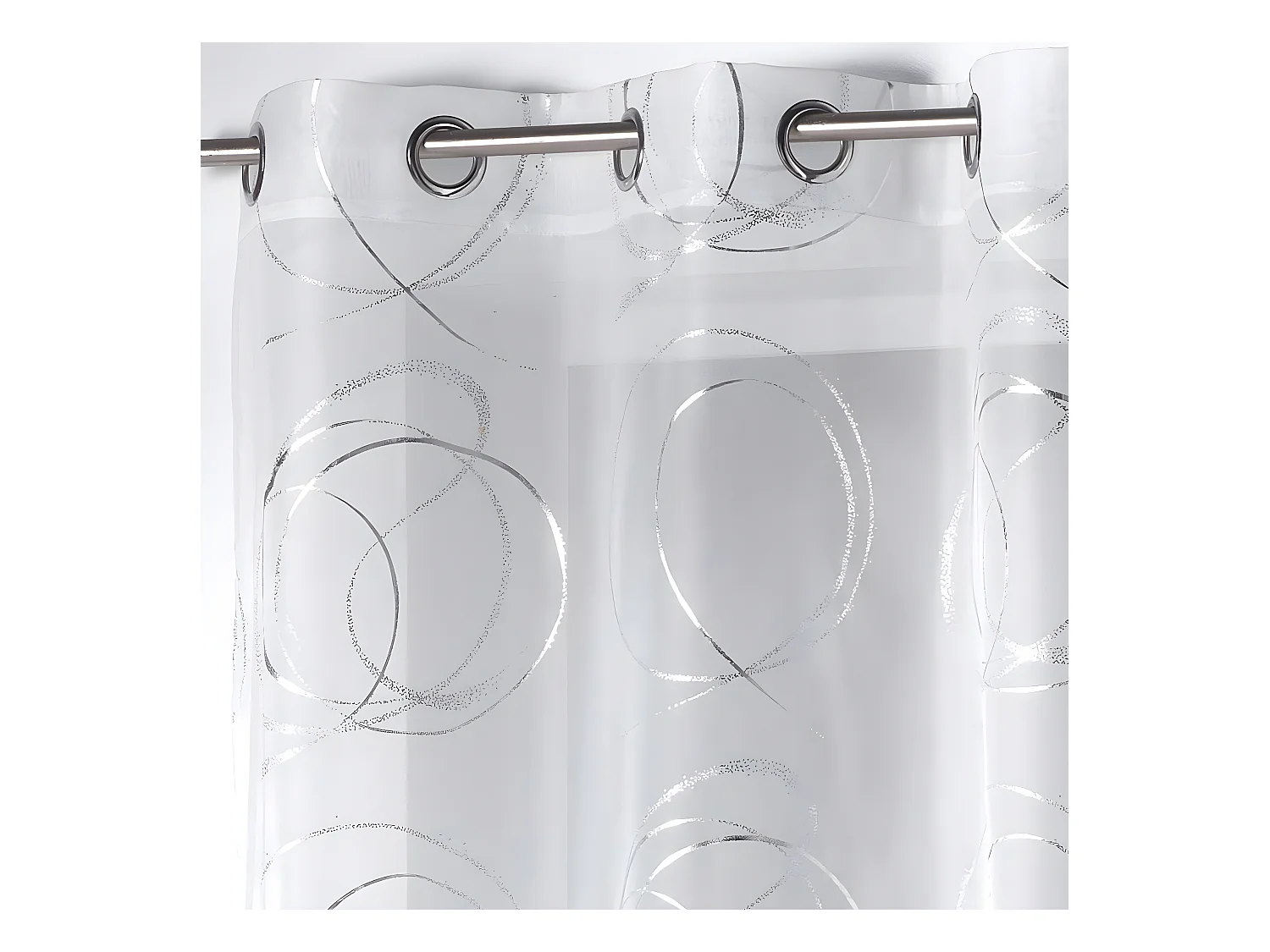 Rideau Voilage "Bully" 140x240cm Blanc