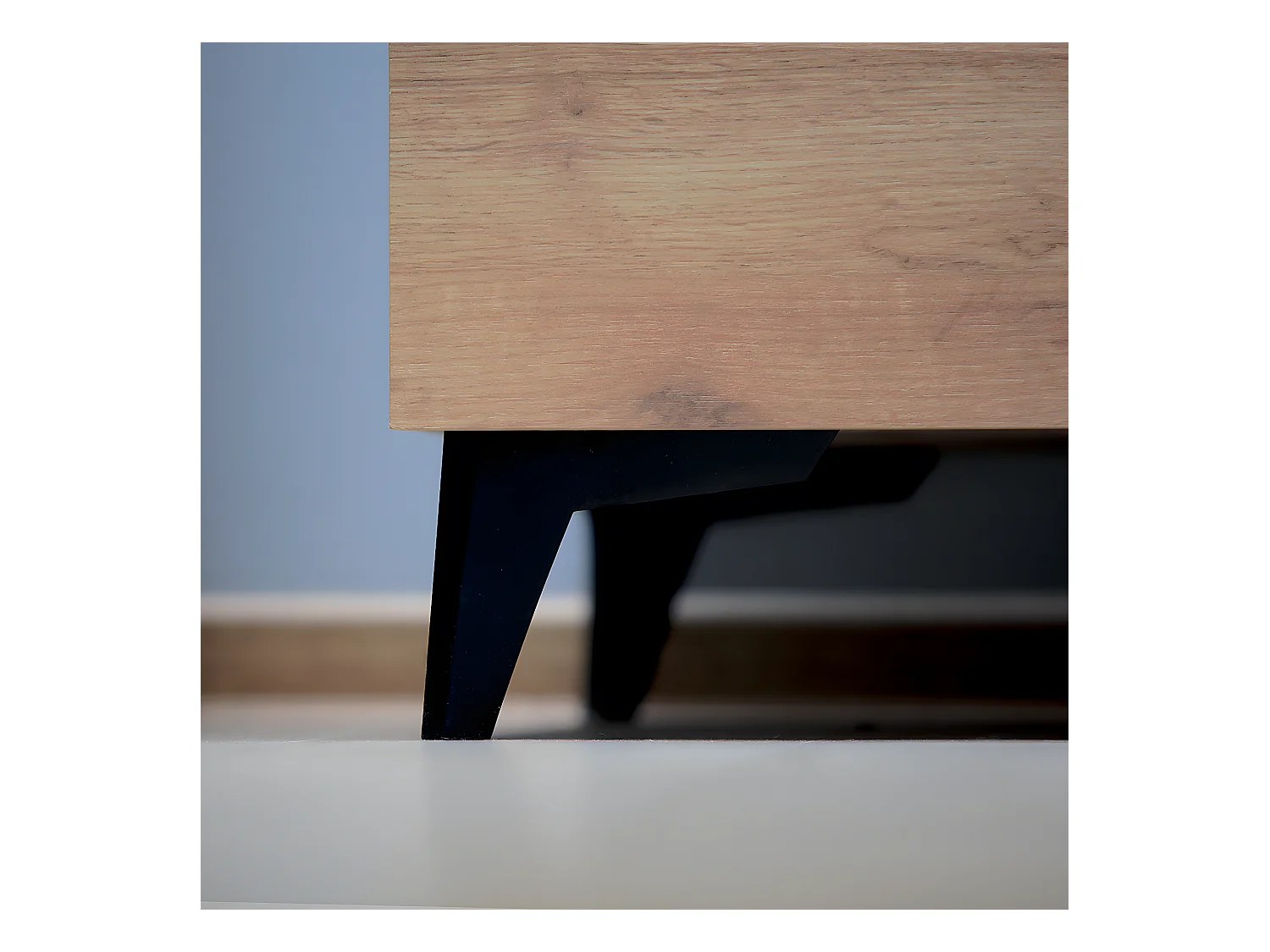 Bufé 3 puertas 3 cajones con LED Ruben Madera