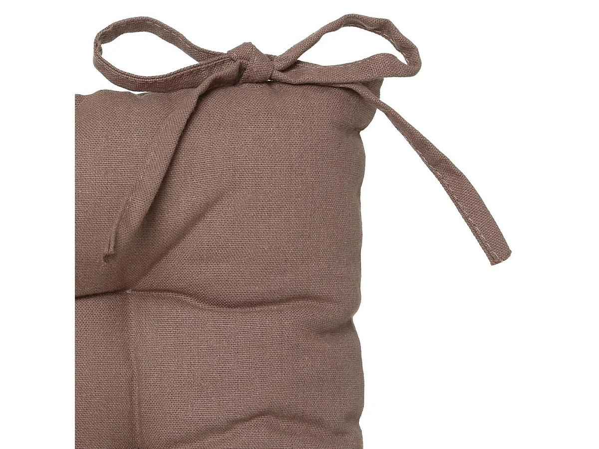 Galette de Chaise "Loria" 38x38cm Taupe