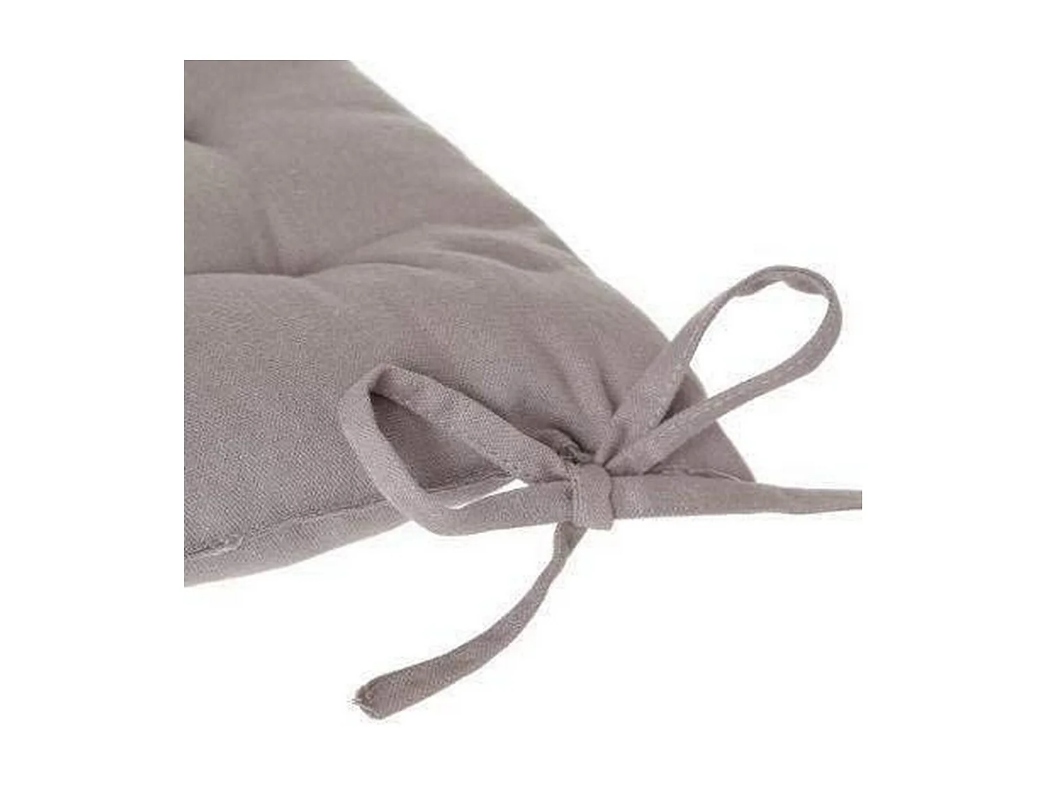 Galette de Chaise "Loria" 38x38cm Gris