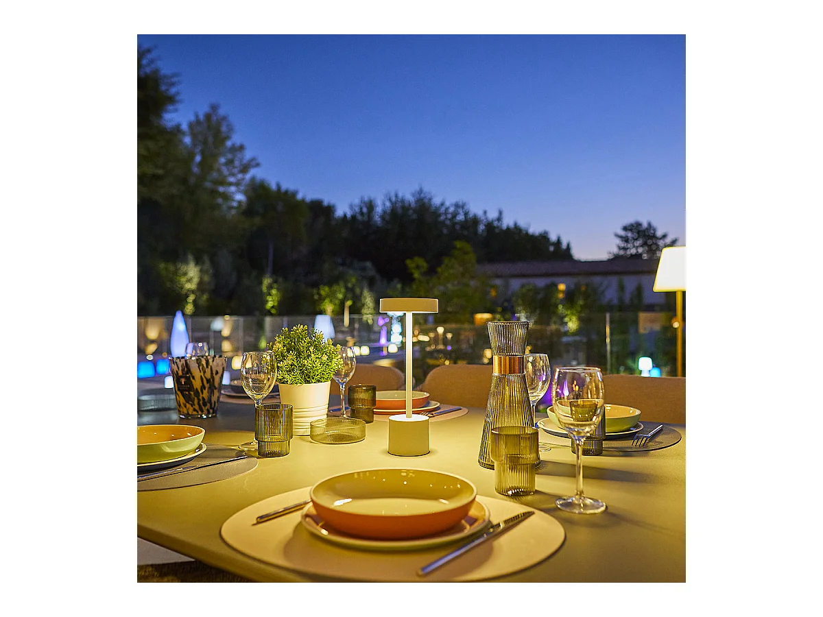 TOUCH-TISCHLAMPE kabellose LED  ROBY