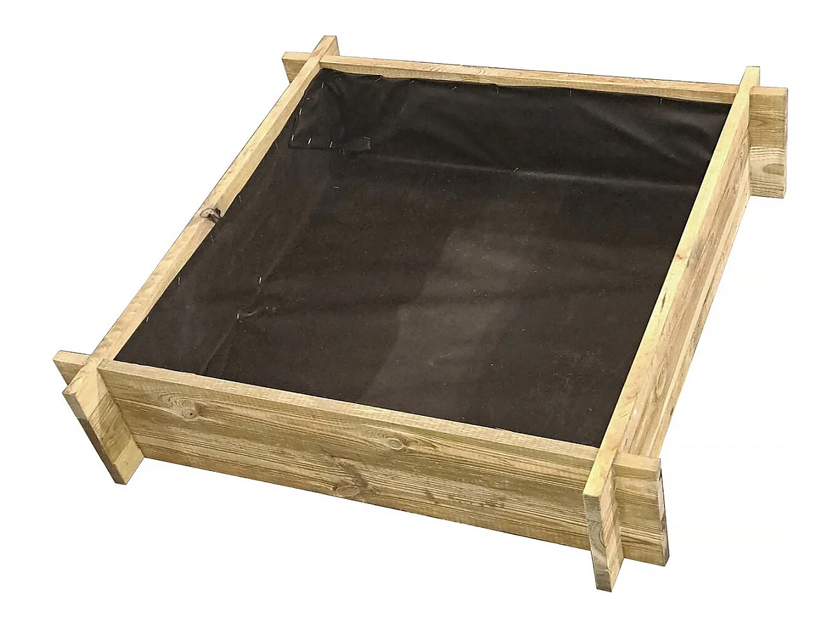 Carré potager en bois "Aneth" - 80 x 80 x 10 cm