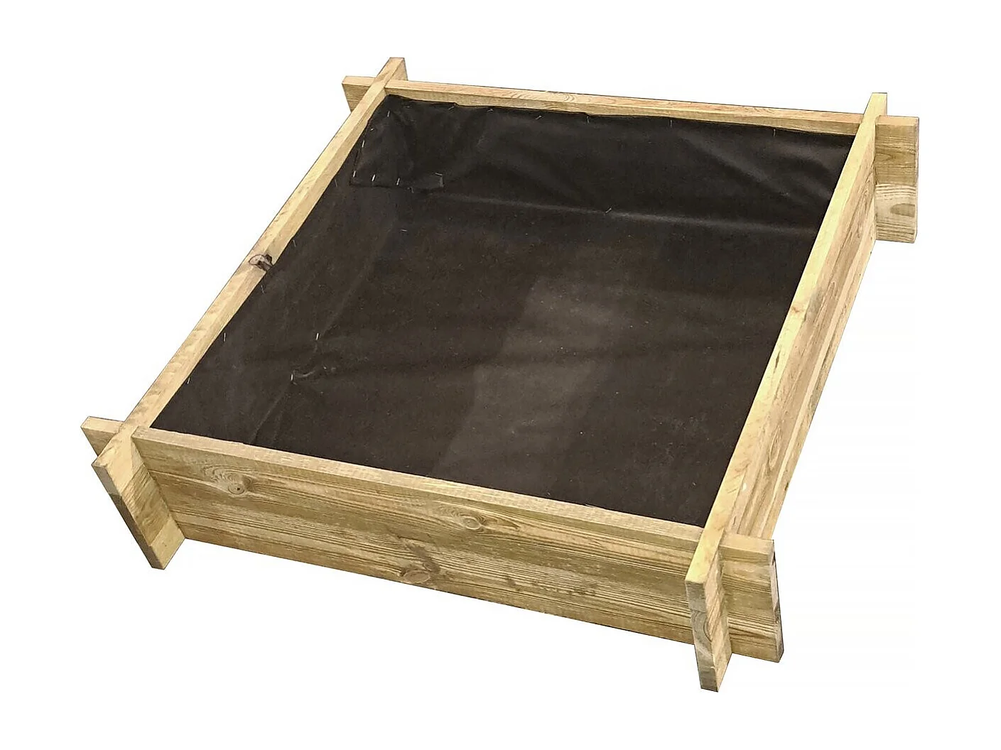 Carré potager en bois "Aneth" - 80 x 80 x 10 cm