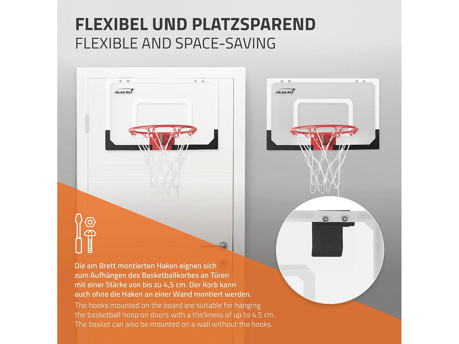 Juego de aro de baloncesto rojo 58x40 cm 3 bolas bomba de bolas tablero y aro