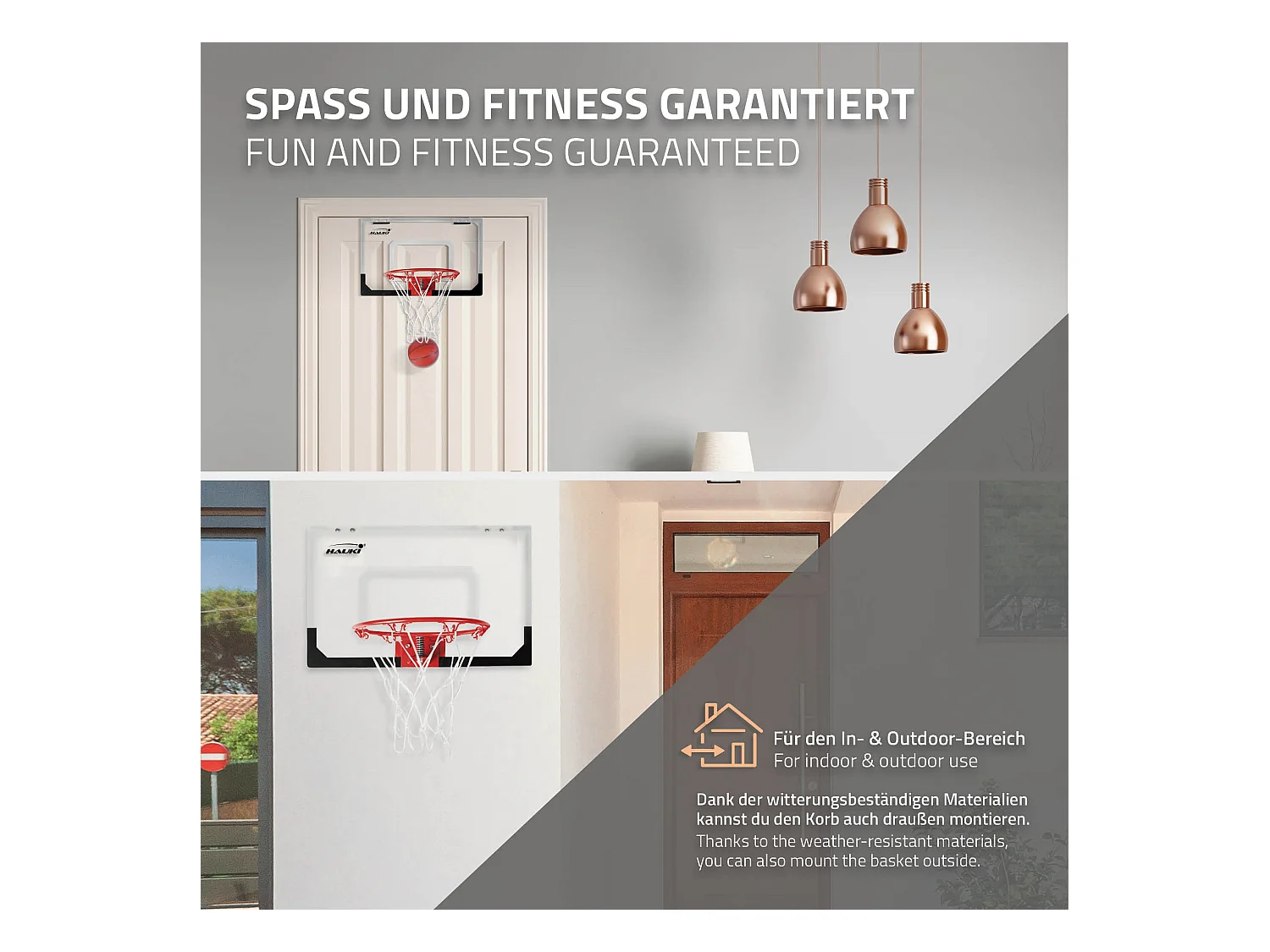 Juego de aro de baloncesto rojo 58x40 cm 3 bolas bomba de bolas tablero y aro