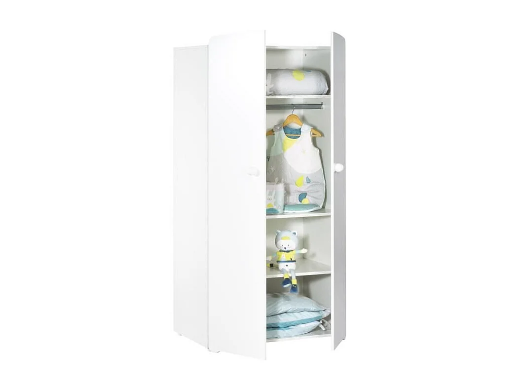 Armario para bebé de 2 puertas