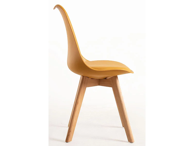 Packs Sillas Comedor - Pack 4 Sillas Synk Basic - Mostaza