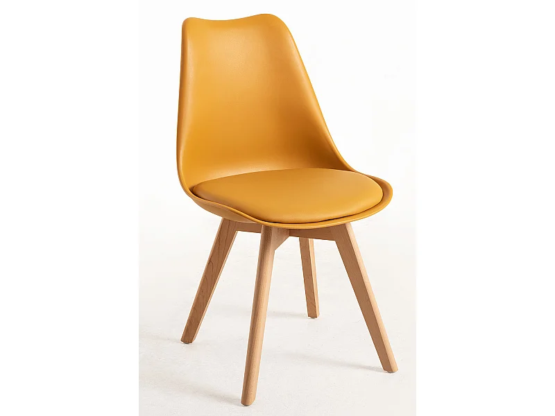 Packs Sillas Comedor - Pack 6 Sillas Synk Basic - Mostaza