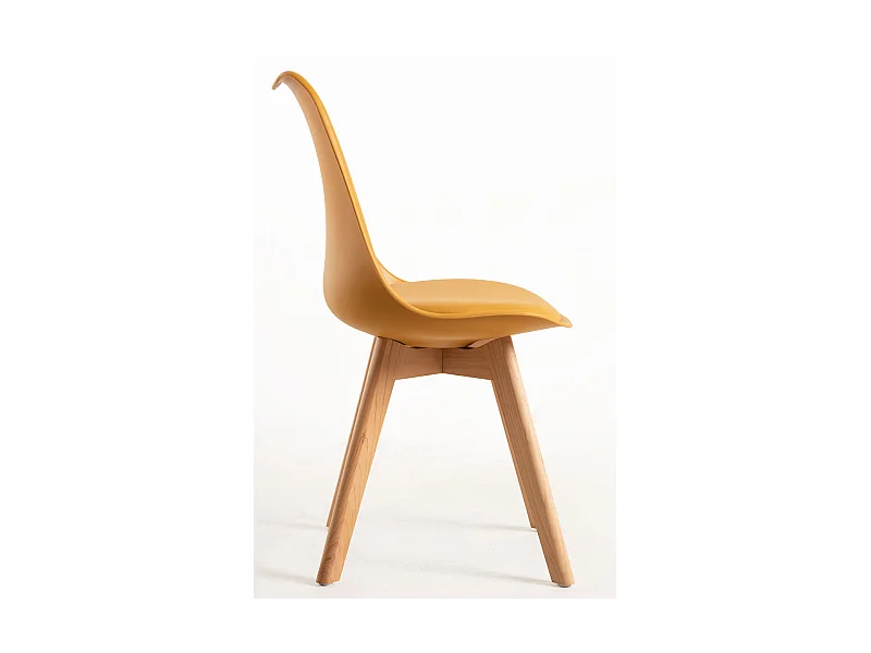 Packs Sillas Comedor - Pack 6 Sillas Synk Basic - Mostaza