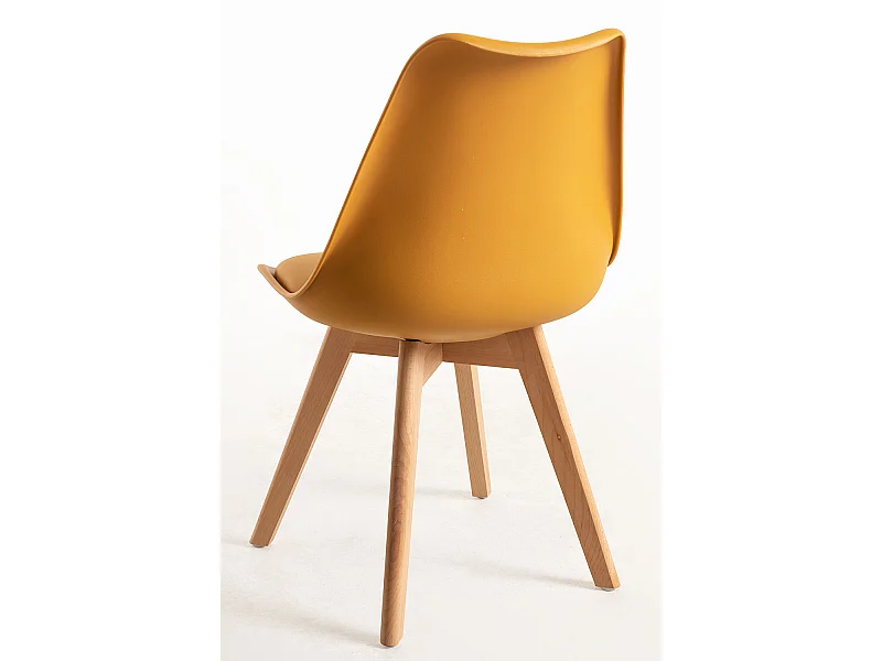 Packs Sillas Comedor - Pack 6 Sillas Synk Basic - Mostaza