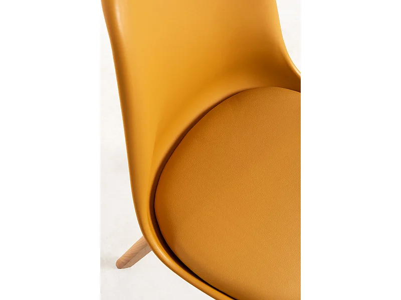 Packs Sillas Comedor - Pack 6 Sillas Synk Basic - Mostaza