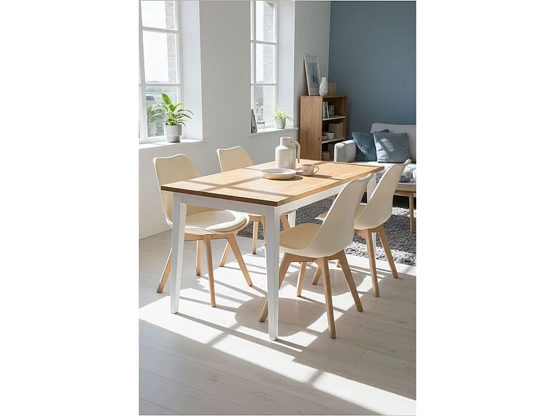 Packs Sillas Comedor - Pack 4 Sillas Synk Basic - Crema