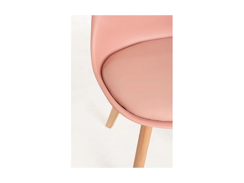 Packs Sillas Comedor - Pack 4 Sillas Synk Basic - Rosa Avellana