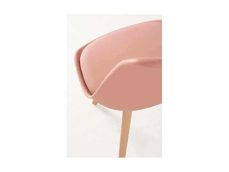 Packs Sillas Comedor - Pack 4 Sillas Synk Basic - Rosa Avellana