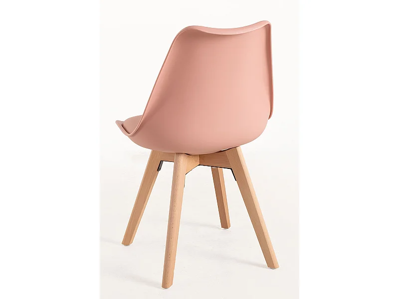 Packs Sillas Comedor - Pack 6 Sillas Synk Basic - Rosa Avellana