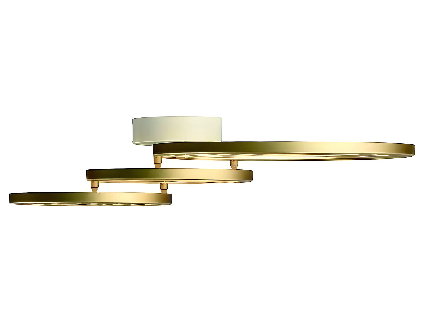 Aplique-Plafond LED 30w modèle COLLAGE en couleur or de MANTRA